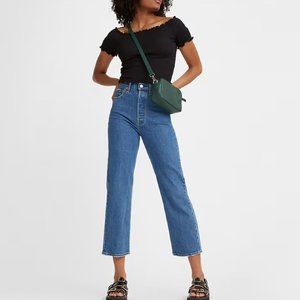Levis Ribcage Straight Ankle Jeans | 27